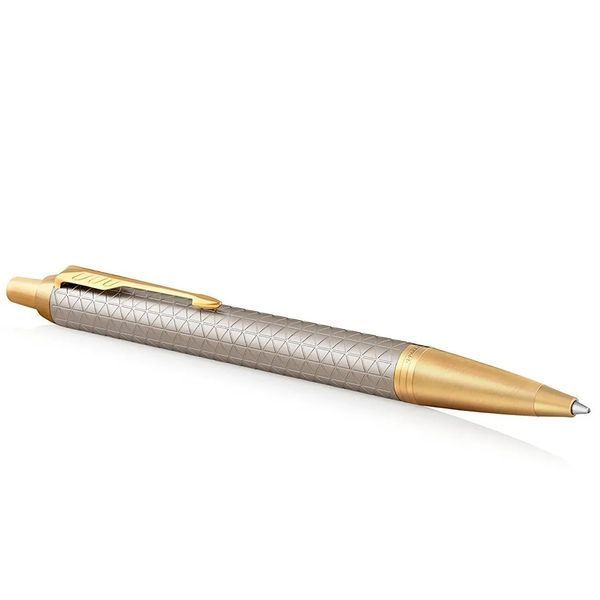 Ручка кулькова Parker 24 132 Parker IM Premium Warm Silver GT BP 24 132 523509 фото