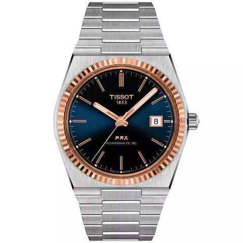 Tissot PRX Powermatic 80 Steel and 18K Gold Bezel T931.407.41.041.00 T931.407.41.041.00 фото